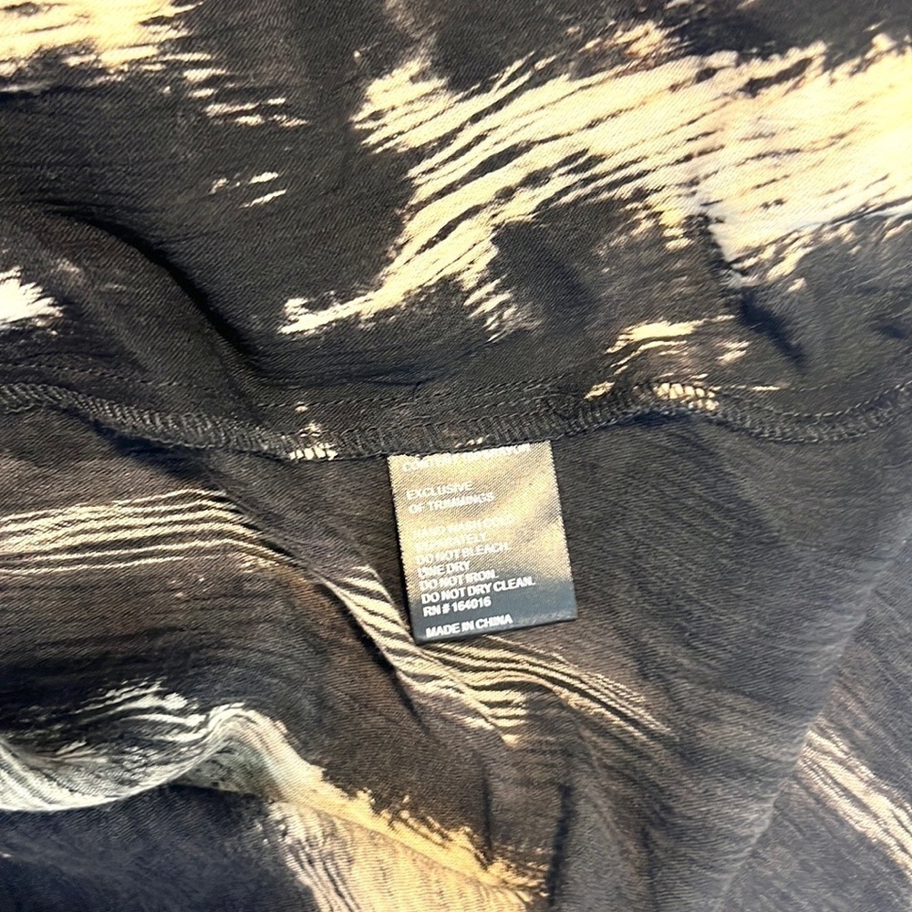 Calessa, Gorgeous Tie-Dye Woven Top, Tunic Style, Excellent Condition, S - Picture 11 of 14